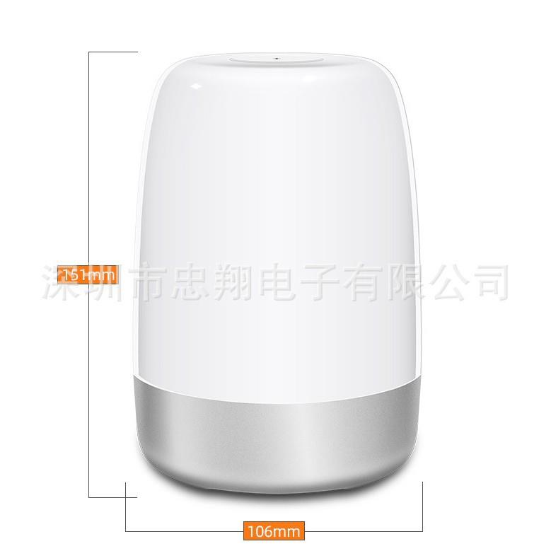 A2E00新款多功能电新子闹钟LD床小9219夜灯奇特七彩自然头唤醒灯