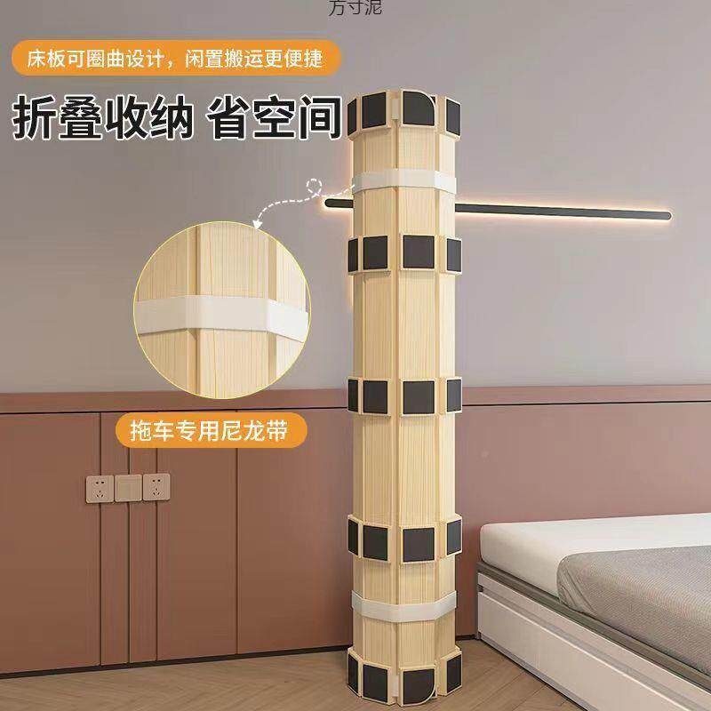 实木床板透气米排骨1..2米18可折叠榻榻米硬889床板垫片护腰护脊