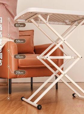 叠桌桌家用简易桌便YVB折携电饭脑书桌小餐户型宿舍学习可升降小