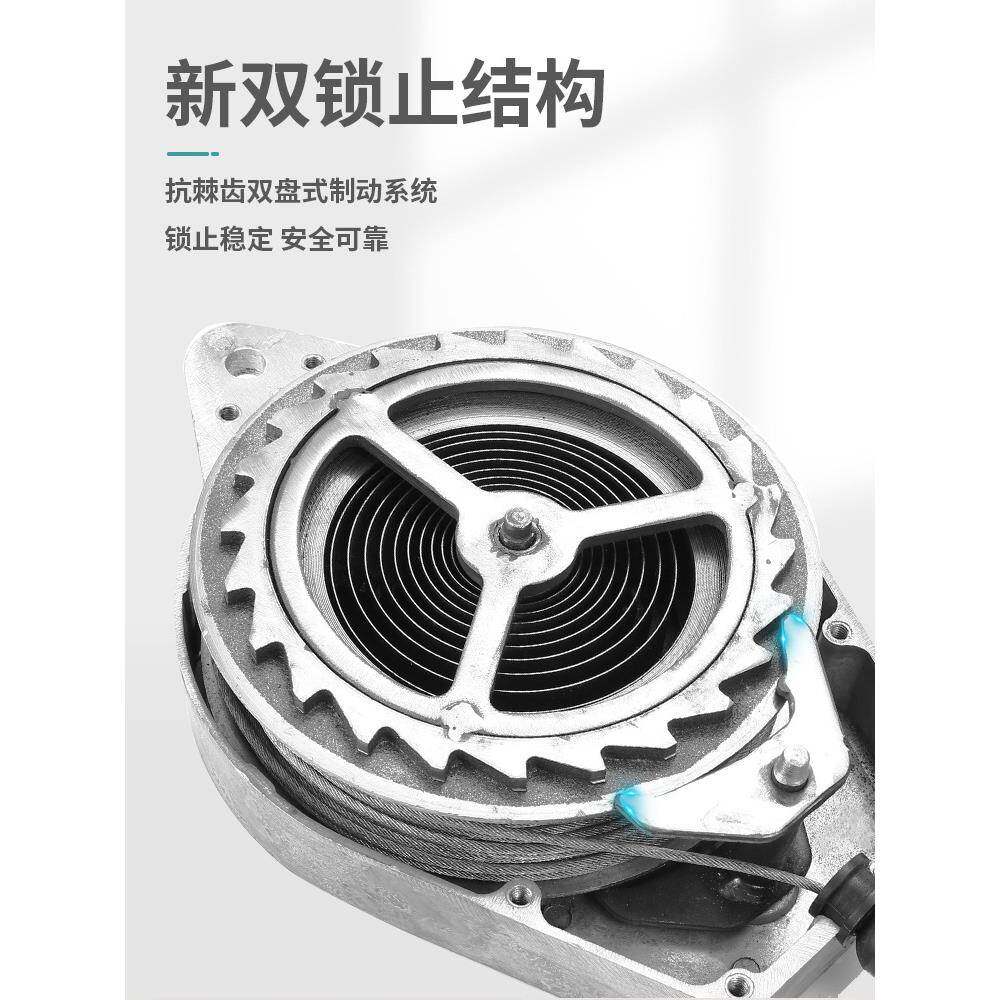 防坠锁器5米10重型1123吨2吨货梯作0业防坠落2m30塔吊高空米速差