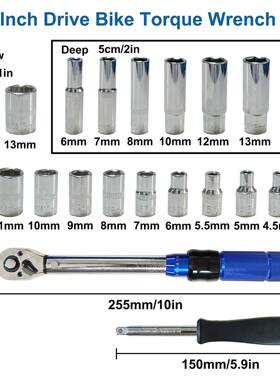 高精度可矩调预制工式扭41479公力矩扳手扭力斤扳手快脱式棘轮具