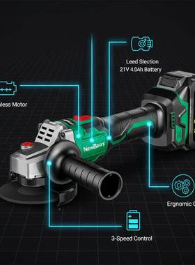 爆款工业级21V无刷锂角磨ZOK机切电割打多功磨C能锂电角磨机EUL