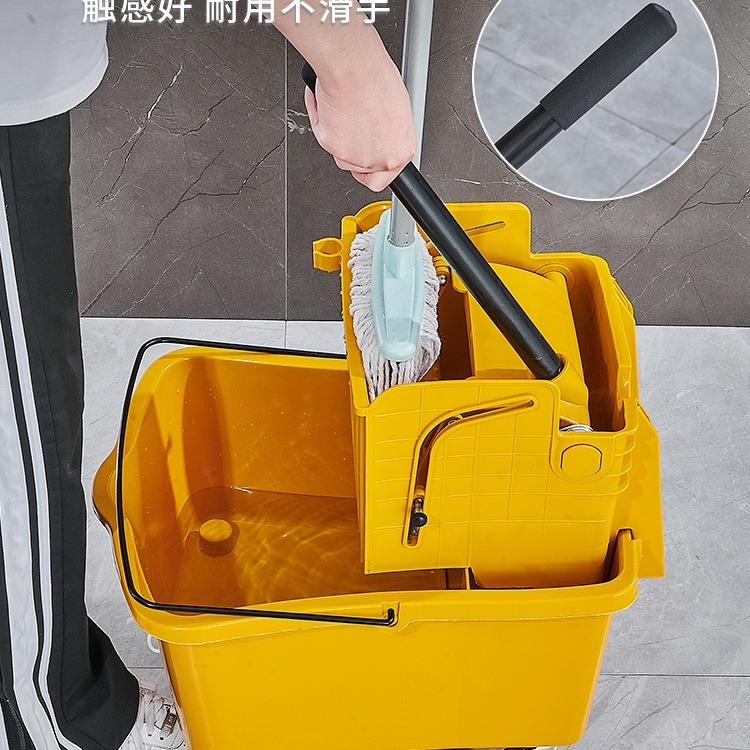 榨水拖车拖把桶拖地商用酒店洁洗墩保612布布压柞地水车拖桶