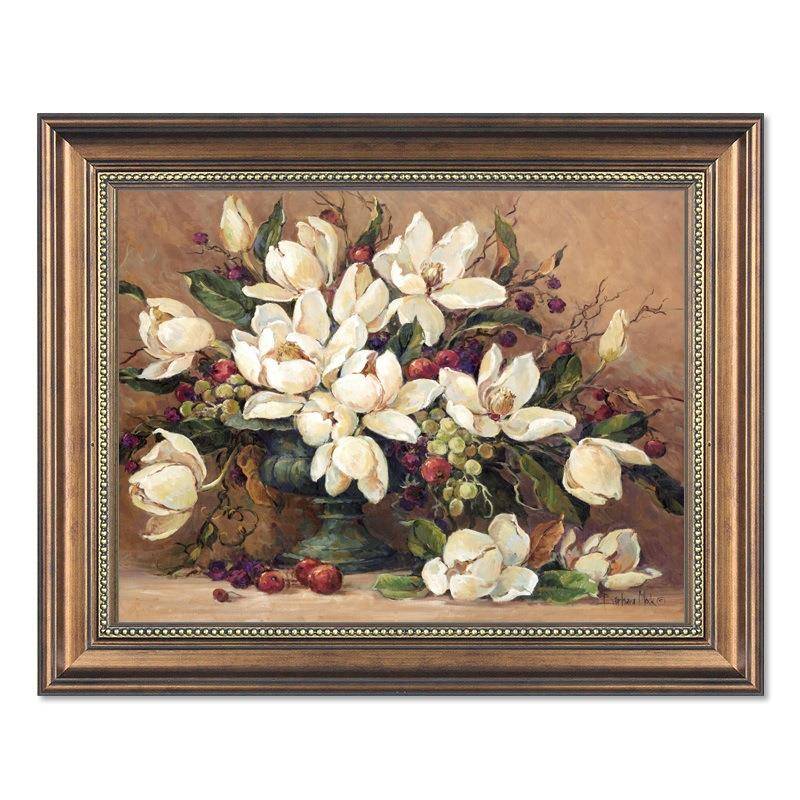 684美式电源表箱装饰画免打孔挡盒电遮箱推拉弱配电总开关电欧式