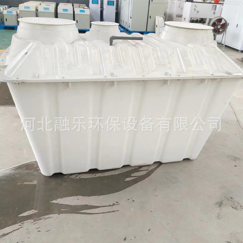 玻钢模压化粪池村厕新农璃改厕旱净化槽单双坑交替化粪池1.1335立