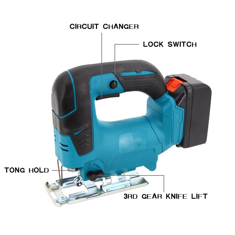 调559充电式曲线锯锂电木锯切割锯功能多木工电动单手三挡节