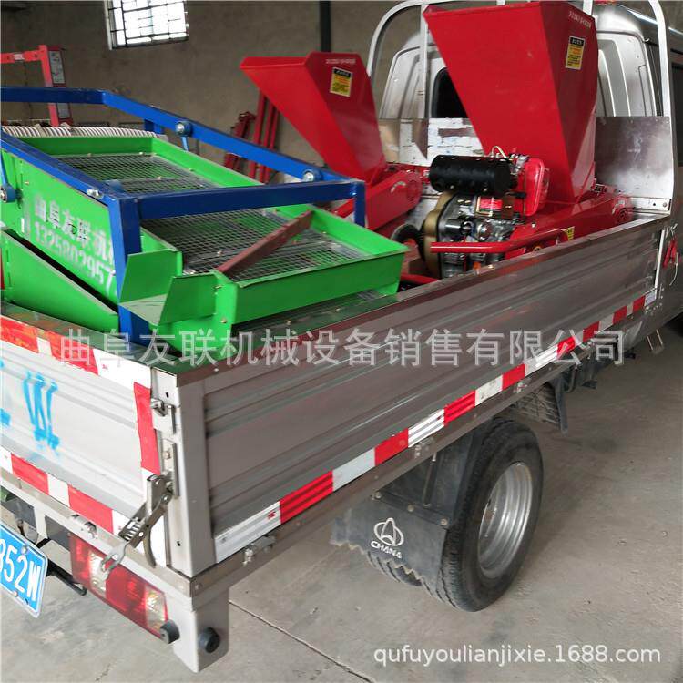 照明电玉米筛选机多功能物料分瓜级振动筛瘪子粒空壳分离6YL-LSSX