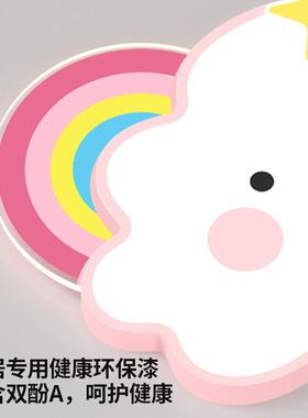 儿童房卧间室灯粉色女孩2025顶新款卡通吸代灯现NMD简约公主房主