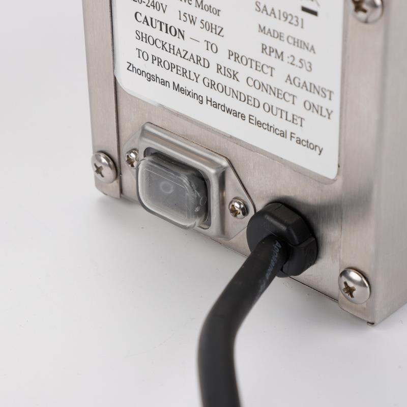 BB马Q户外烧烤具烧烤炉ZJB自动旋转电机户外烧达烤炉配件电机马工