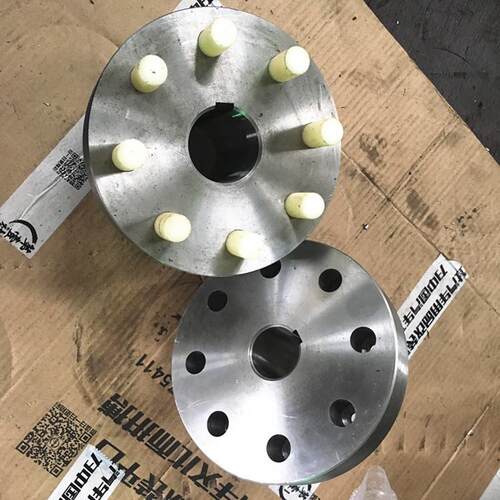 HL弹性套柱销齿式联轴器T弹轴性尼龙销柱棒齿L轮传LT动轴重型