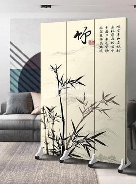 小房间12863卧挡床的屏风室浴室客厅生间遮卫挡入门隔仿墙可移断