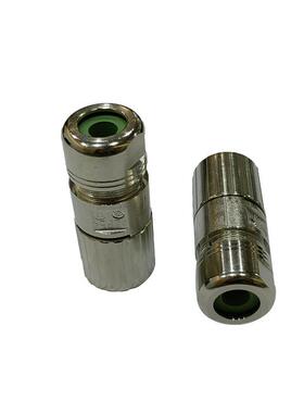 M23编号码接器623信插连头航空插头服电伺机接头1MSP0芯母头螺纹