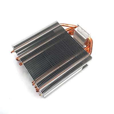 冲压扣fin散热器模组 焊接穿折叠FIN整组散热器电子IGBT散热器