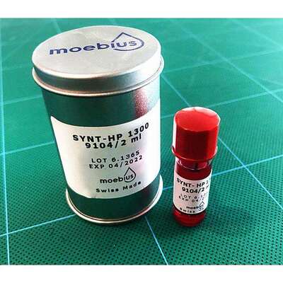 瑞士 MOEBIUS 9104-2 表油 HP1300 代替D-5表油 2ML