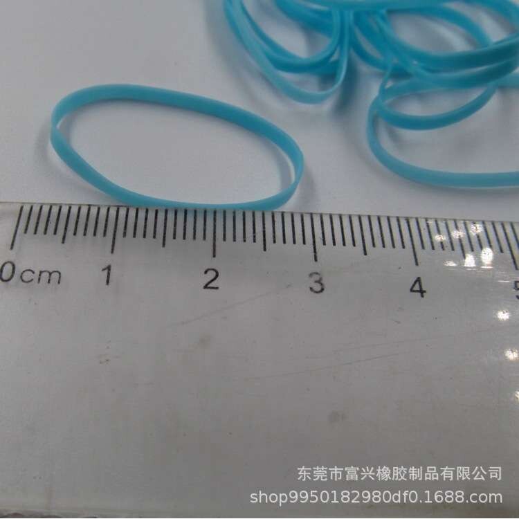 黄色 耐高温 防老化胶圈 TPU 橡皮筋 MB-4024 扎头发皮圈 橡筋