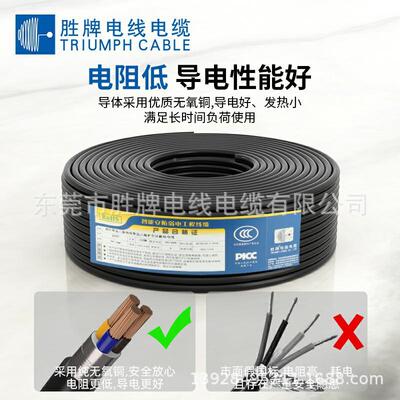 国标CCC无养裸铜方RV直VP6芯*1UAM.0平电源屏蔽线厂家销