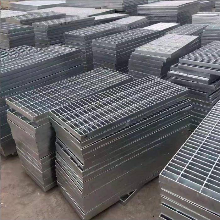 水家沟盖板热镀锌格栅板厂井钢格栅板GER盖楼梯踏步平台走道镀锌