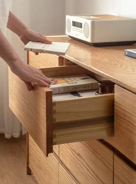 my厂家直销落九斗柜柜六斗储电视柜靠墙物柜床尾置F769HHT9物柜抽