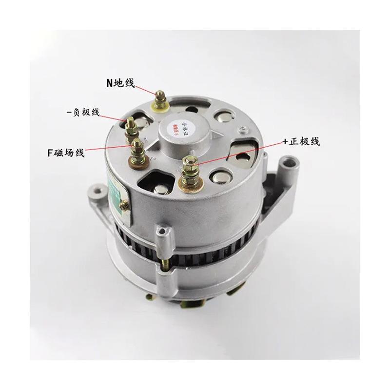 潍RDL坊华丰发系电机495列件4100/4102柴油机配12V/套2配4V发电机