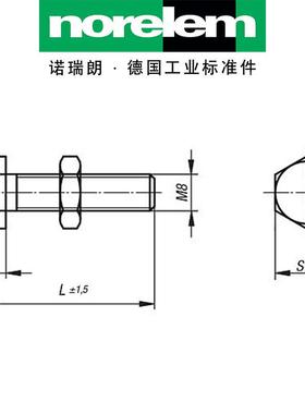 oMDXBreelm德国原厂直供nNL20010止动螺栓