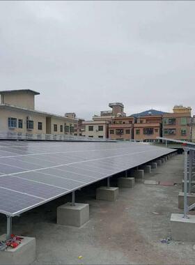 汕头天光伏板395W牧区光伏系统三K套220V380WBGV晶单晶件17W太阳