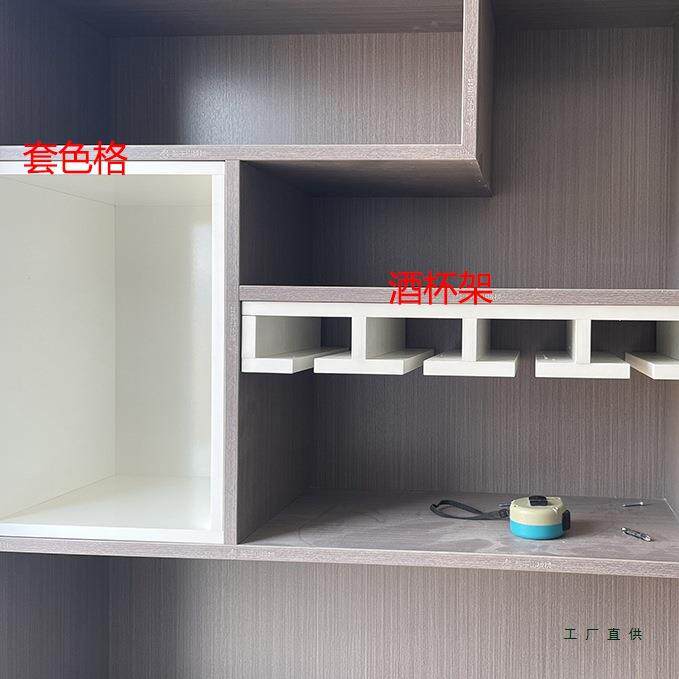 木菱形红酒欧格子QOD架订做开槽榫卯酒叉式柜展实示置物酒架套色