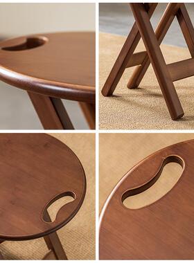 凳简约圆叠凳便折50728携式家用马扎加厚结实