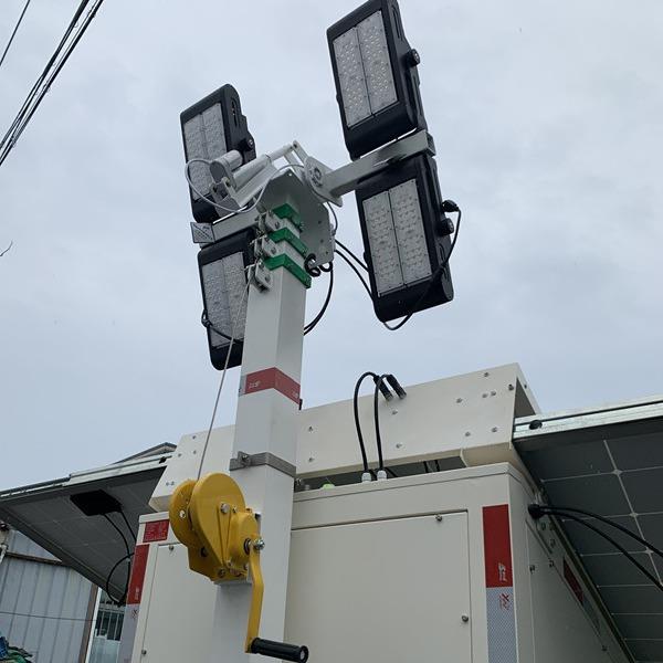 功SF610太阳能照明灯车地场照明设备大率移动升降照W明KFP装置