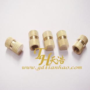 塑用铜螺母玻璃螺帽GB809嵌入式 RYQ盲平孔密底角注 每千