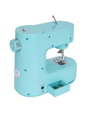 芳华新品FSM8-39多功H能5线迹纫机缝ULA迷你便携式锁边家用缝纫机