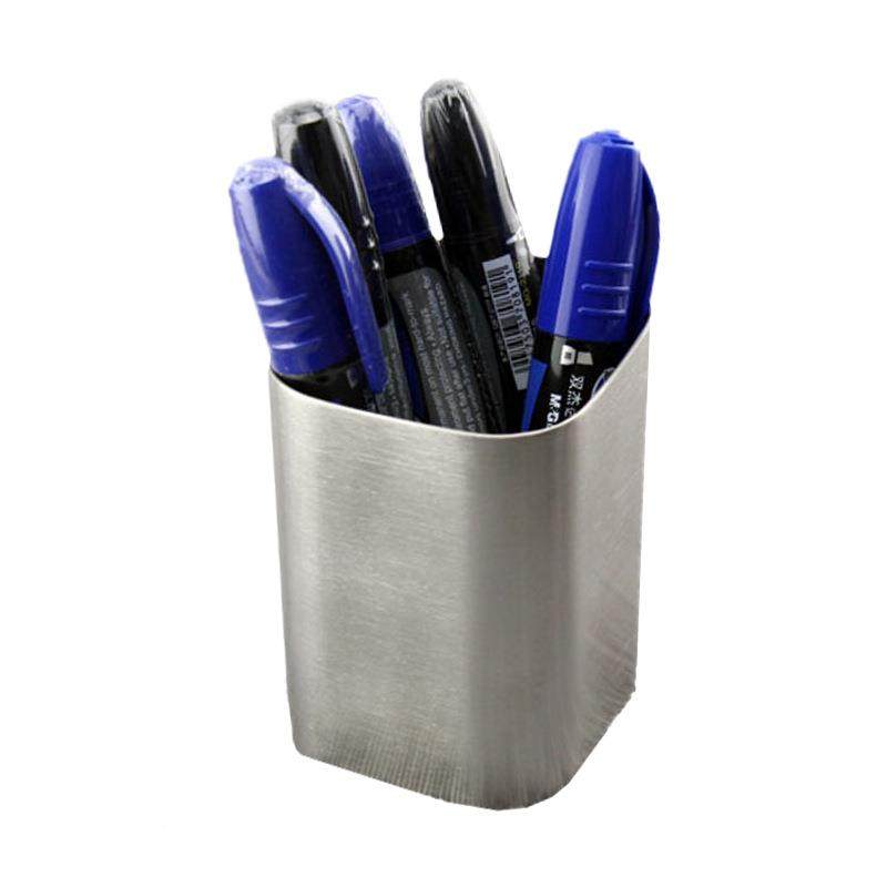 筒收30不锈024钢笔办公室桌面摆件化妆4刷到筒多功能简约收纳文具,文具电教/文化用品/商务用品,笔筒,淘宝优惠券,粉丝福利购,淘宝优惠卷