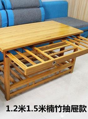 取暖火桌冬长方形烤火方桌家用烤桌子全套一整套长形桌PRZ子可折