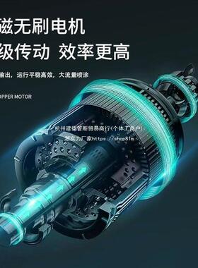 大率高压无气喷涂机31612功乳胶彩钢瓦油漆功涂料家用多能电动喷