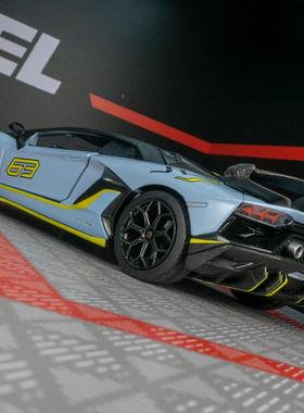 6827V2K仿光SJ6真合金车模摆件收藏超跑金属声赛车UEW玩具男孩