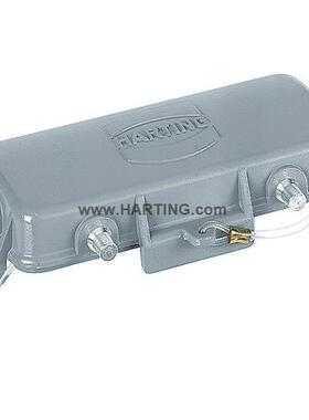 HARTIG连接器5ZVD0底930016542金属盖H16B-KTDN双扣座保护盖