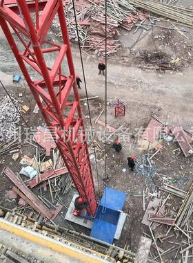 单柱单施工升降提机工笼上料升CNL机双吊笼载货机龙门地架升降机