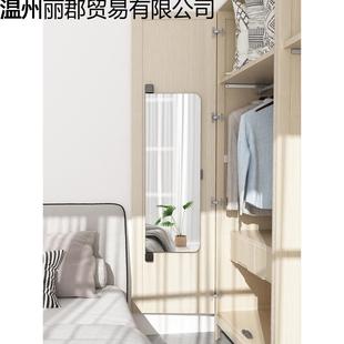 衣柜镜子内推拉镜全衣装橱平开门穿衣镜内置无品牌/旋转藏折叠伸
