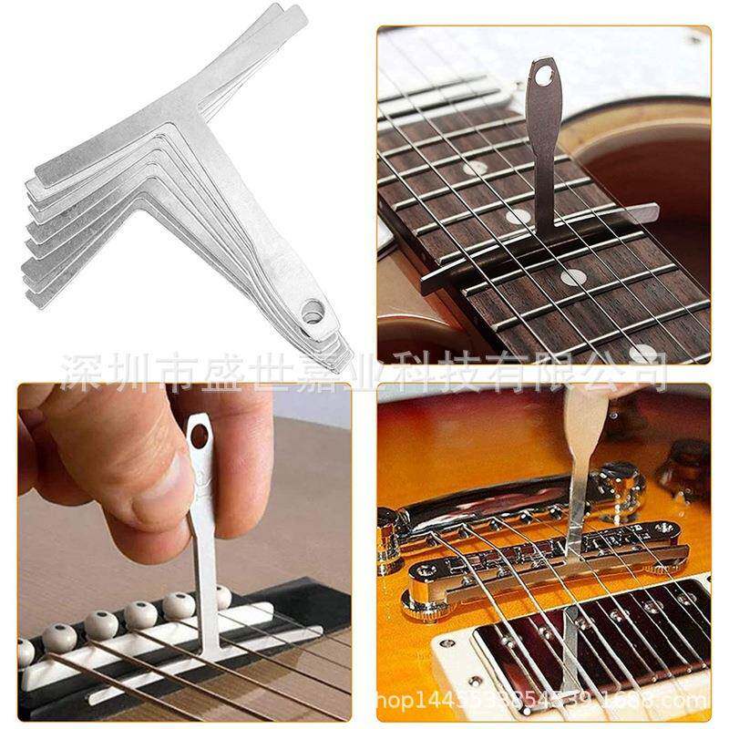 吉他维修工套装具大全琴弦修保养套装弦维距测量琴MEU枕打磨工具