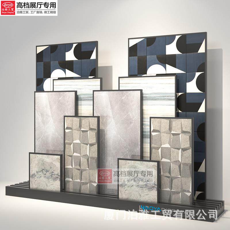 瓷砖展展架木地板示材陶瓷地砖架jy007子多功架能立式落地式木质