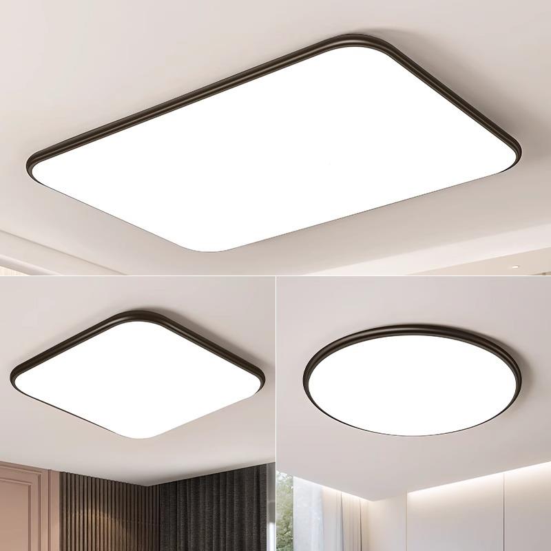 中全灯84646具客厅灯现代主简约超薄高亮全山光谱护眼吸顶灯屋灯