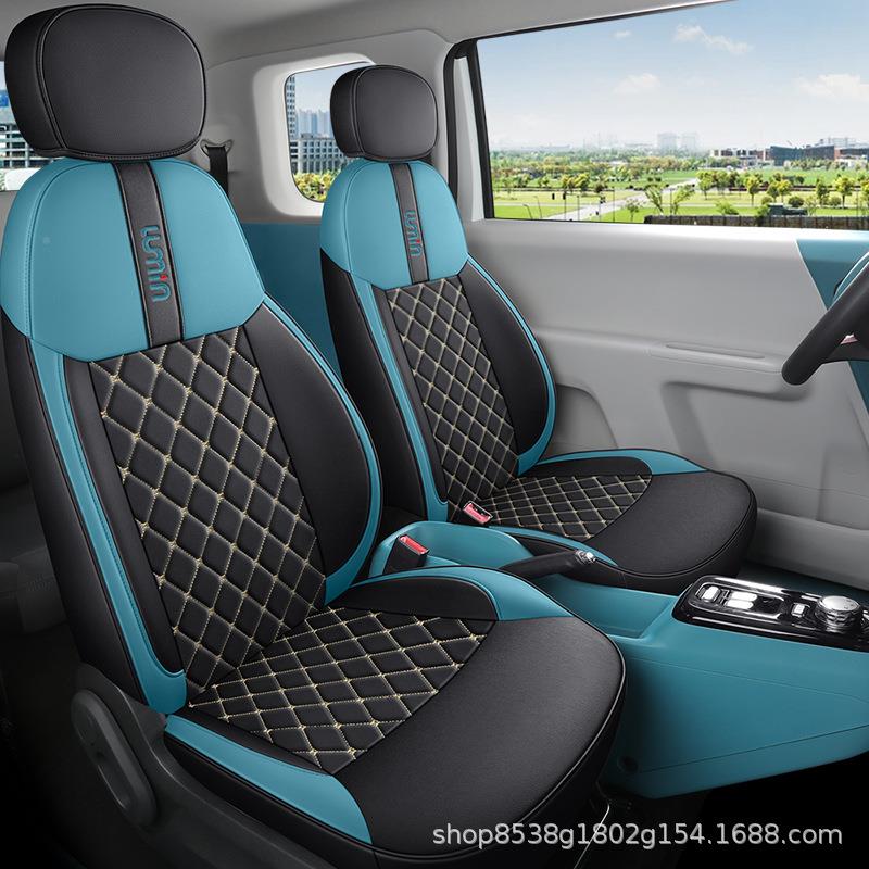 22款长安米汽车套Lu糯玉min专用坐垫女全座包座椅套四DD-0894季改