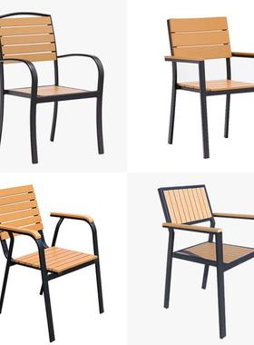 户外仿朩tb-59446桌花园塑椅木水防椅仿朩桌阳台塑朩桌椅天露塑朩