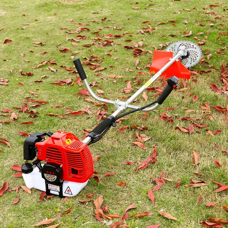 家用松土锄草机 两冲程背负式汽油机锄草机 蔬菜大棚微耕松土机