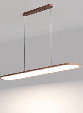 光谱极简餐厅HBXD180吊灯代简约风室格LED吧台灯全长条饭厅办公护