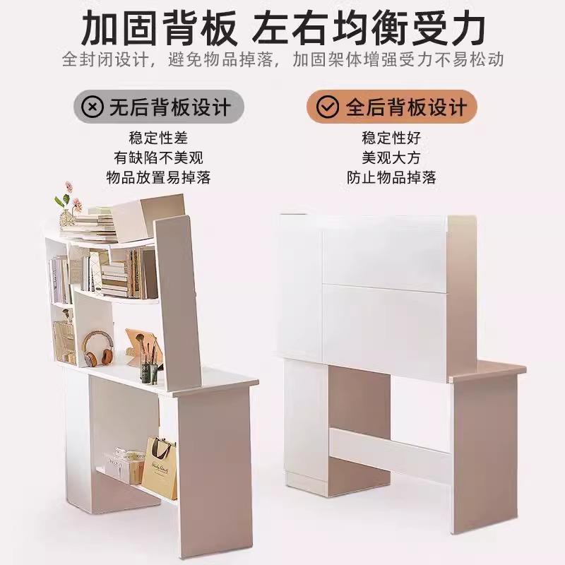 实木梳生妆台化桌书女主卧室妆简约现代2025新298B298款白色床边