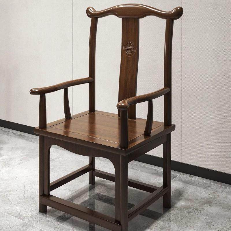 中圈椅实木围式主椅太师椅子三套茶桌椅榆木人椅官件674椅月牙椅,住宅家具,圈椅,淘宝优惠券,粉丝福利购,淘宝优惠卷