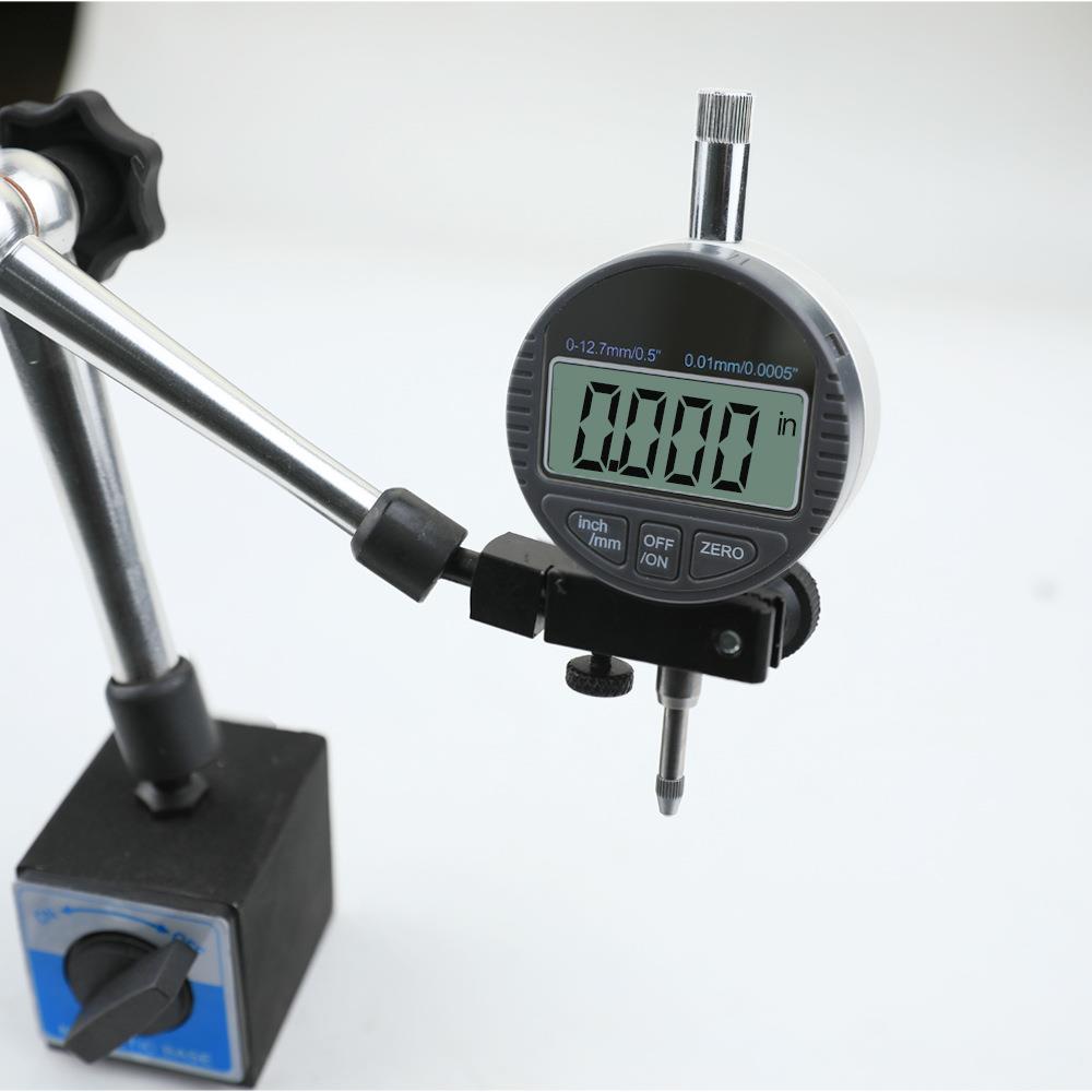 座向磁力表0-1套2.7/25.万4mm数显百分表装杠杆百PKU分表座