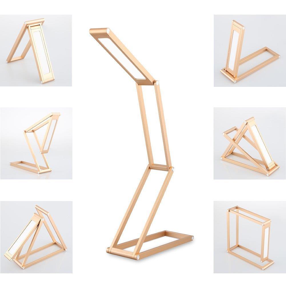 创意公充电便携折叠台灯护儿童MKD办眼桌面台灯学习折叠台灯