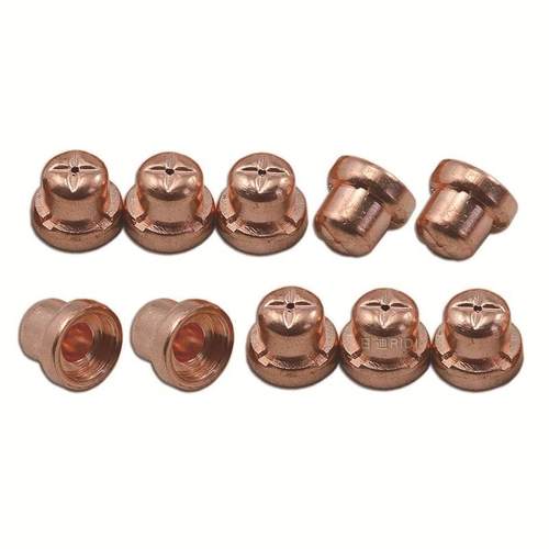 温州404A/T31等离切割配件4080LG0电极喷嘴保P子护罩80PCS分流器