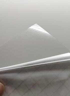 L3基双面80550胶mPVC材薄平整CQP半透明画u面背贴粘性好